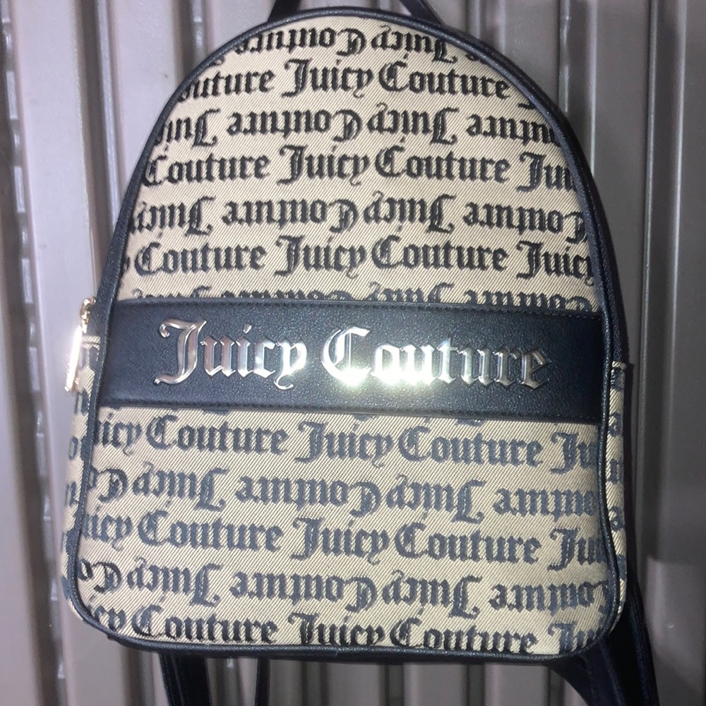 Juicy couture Black Beige BackPack